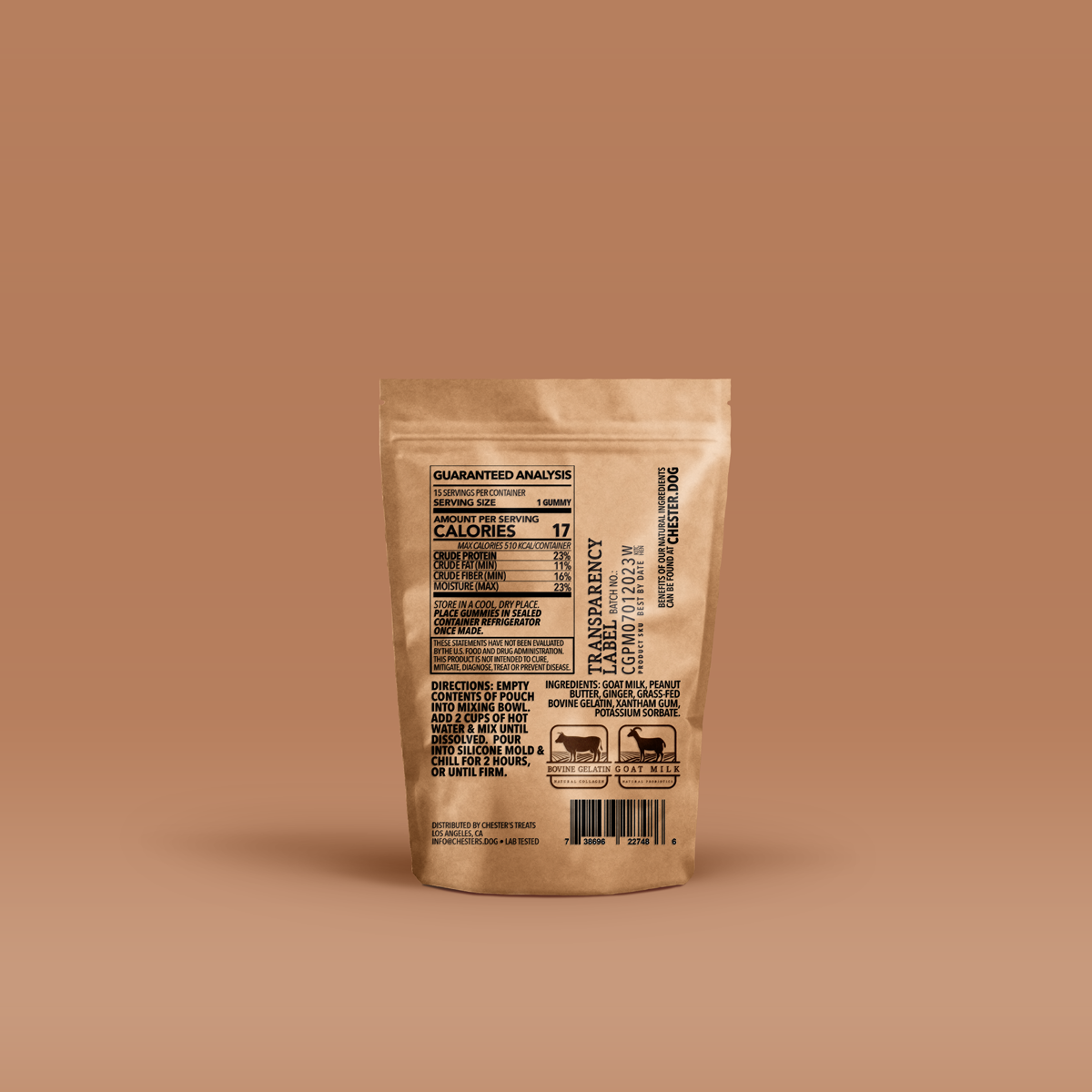 CHESTER'S P'NUT BUTTER GUMMY MIX FOR HEALTHY PROBIOTICS